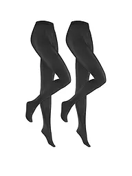 HUDSON | Feinstrumpfhose SIMPLY 40 Paquete de 2 antracita | Gris