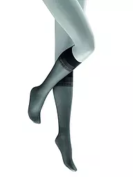 HUDSON | Calcetines hasta la rodilla GLAMOUR teint | Negro