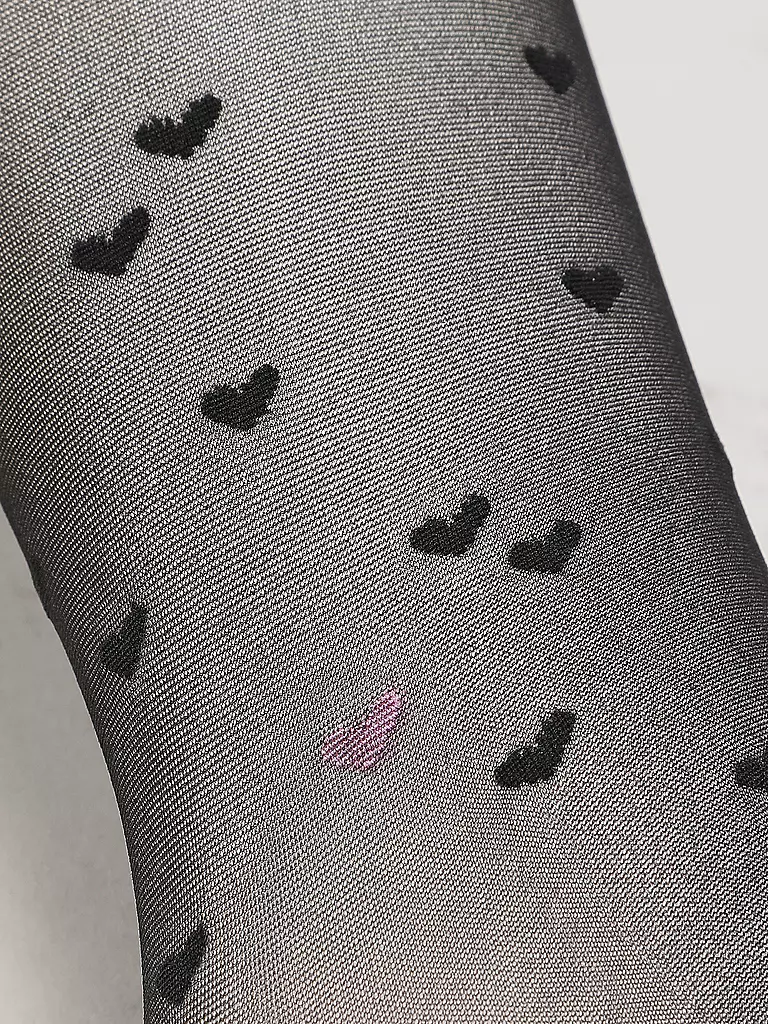 HUDSON | Medias de moda LOVE | Negro