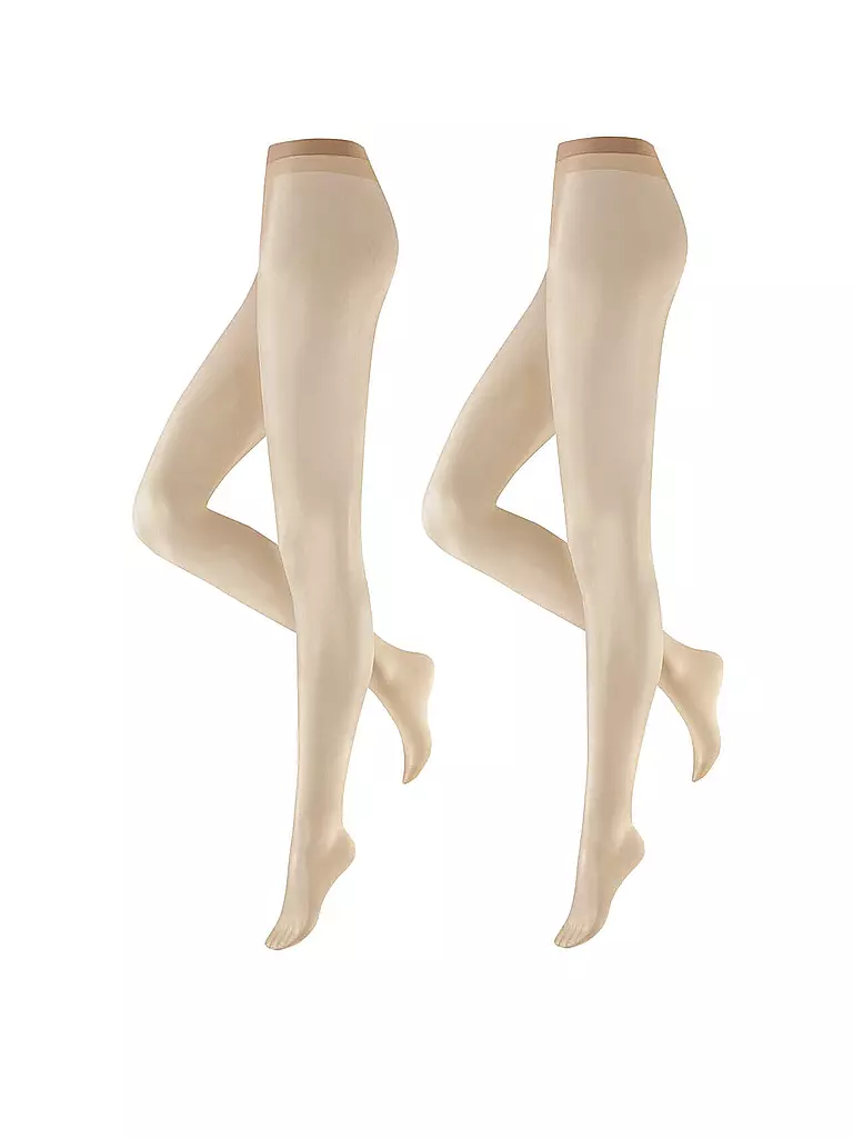HUDSON | Medias SIMPLY SHINE 15, paquete de 2, color piel | Beige