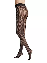 HUDSON | Modestrumpfhose GRILLE 40 DEN black | Negro