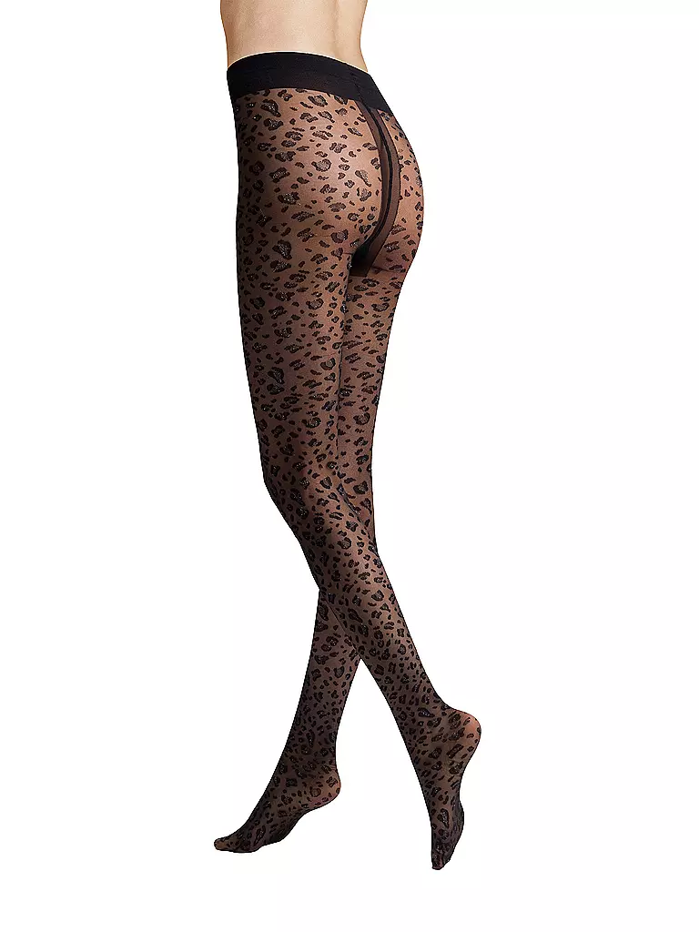 HUDSON | Modestrumpfhose SPARKLY LEO | Negro