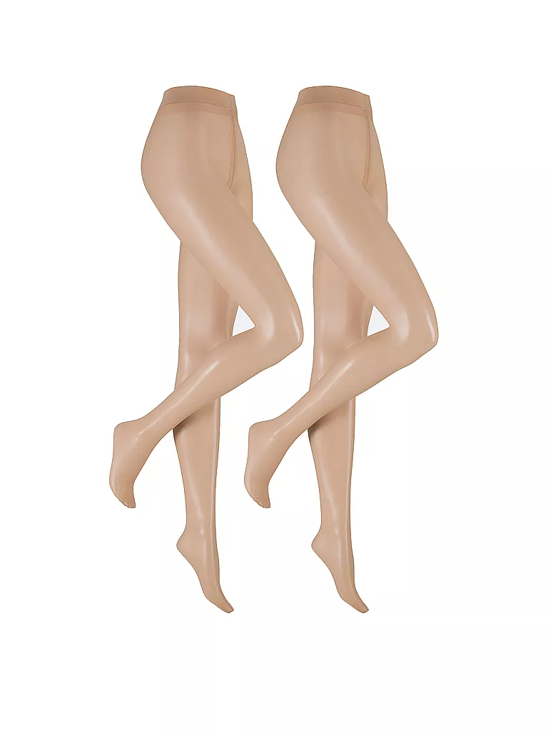 HUDSON | Strumpfhose 2-er Pkg. "Simply20" (Teint) | Beige