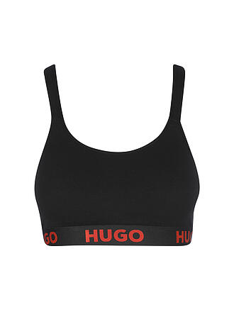HUGO | Bustier SPORTY LOGO negro