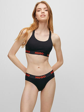 HUGO | Bustier SPORTY LOGO negro