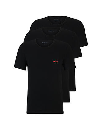 HUGO | T-Shirt Paquete de 3 negro