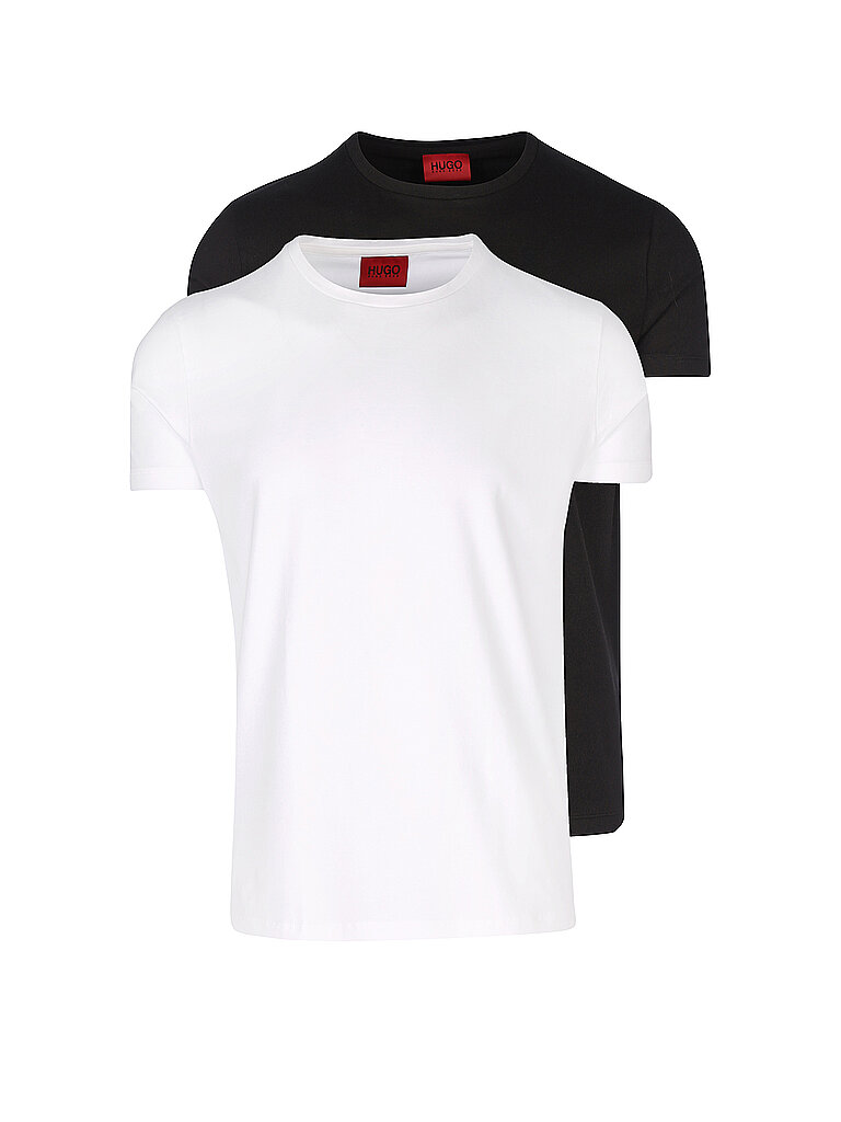 Hugo Camiseta Paquete de 2 blanco XL