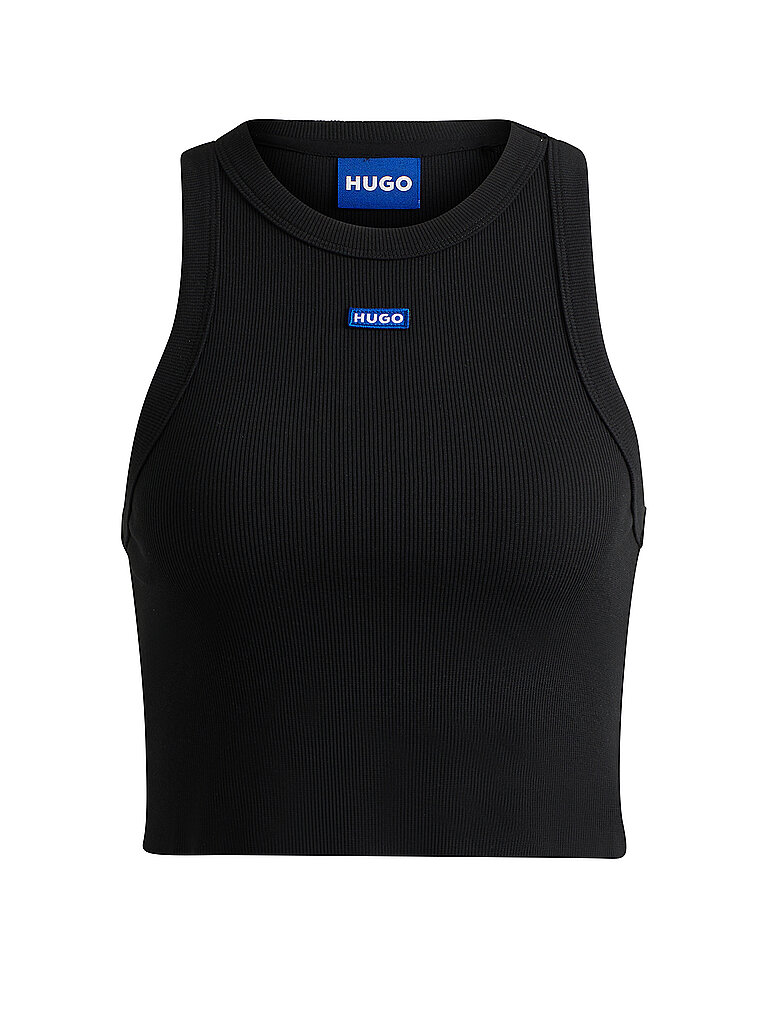 Hugo Top Cropped Fit negro XS