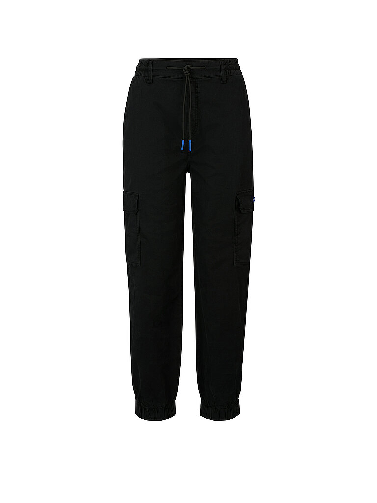 Hugo Pantalón cargo de corte relajado HISUNE-1-D_B negro 38