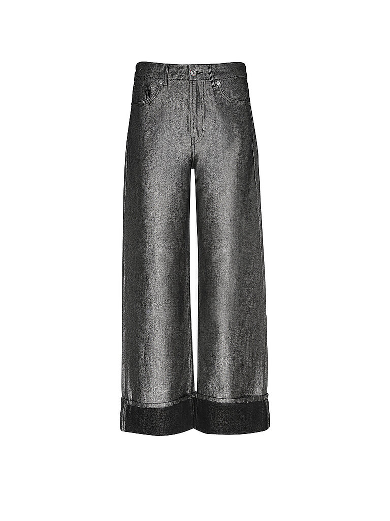HUGO Jeans Wide Fit GEALENA plata
