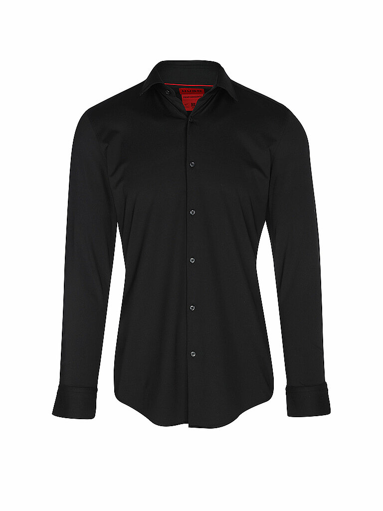 Hugo Camisa de punto Slim Fit KENNO negro 44