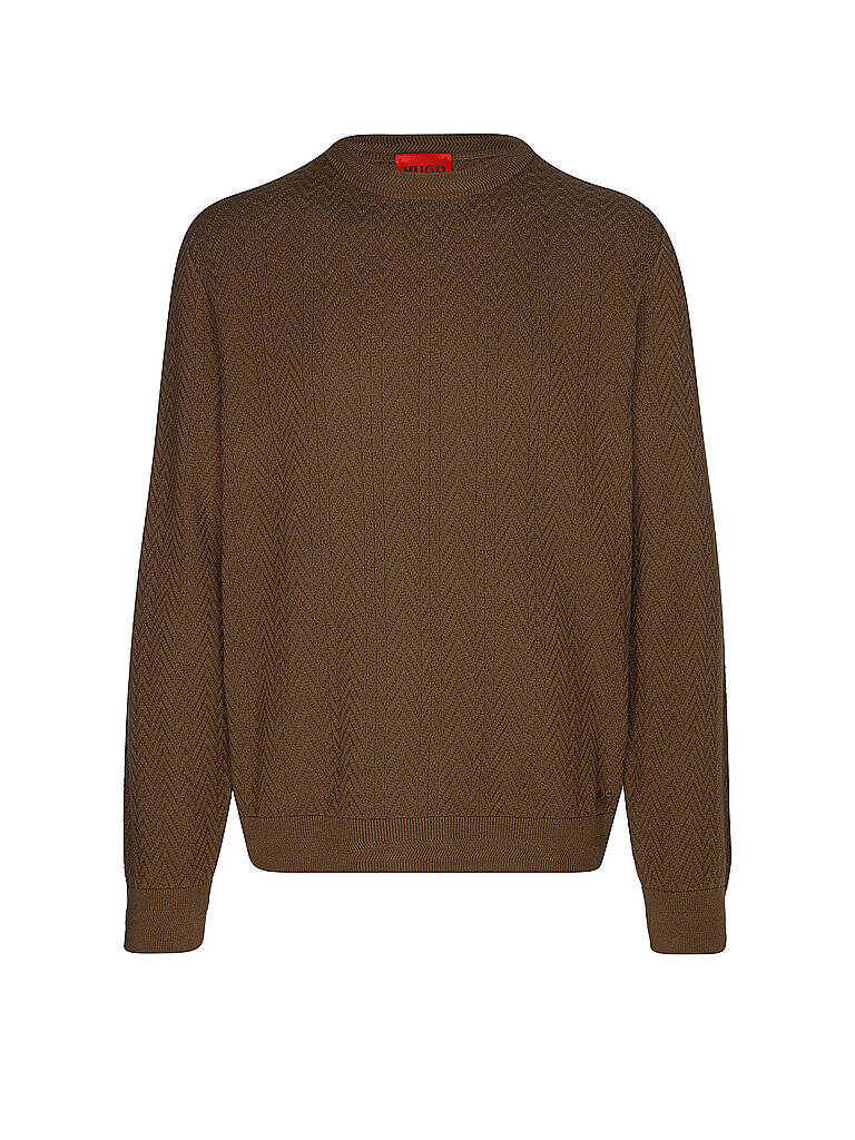 HUGO Pullover SIMO marrón