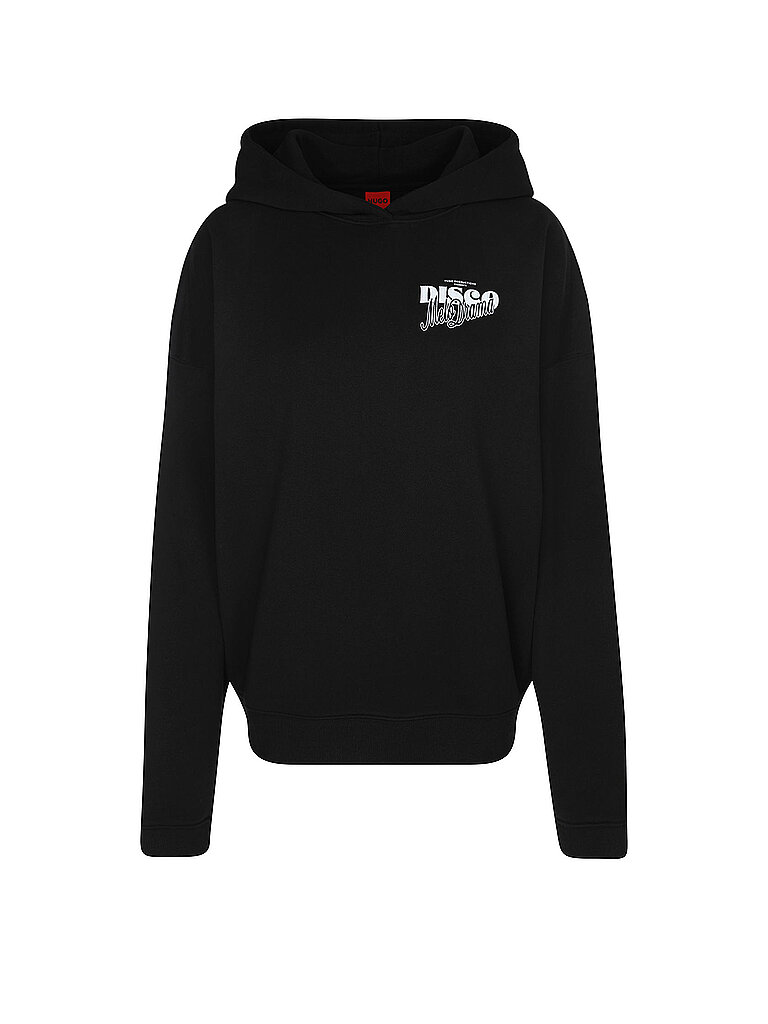 Hugo Kapuzensweater - Sudadera con capucha DALESSANDRA negro L