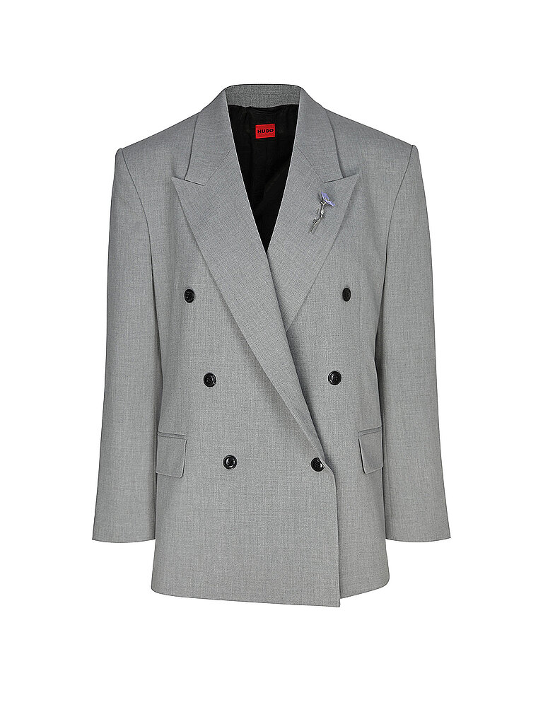 Hugo Blazer ANTEGI gris claro 36