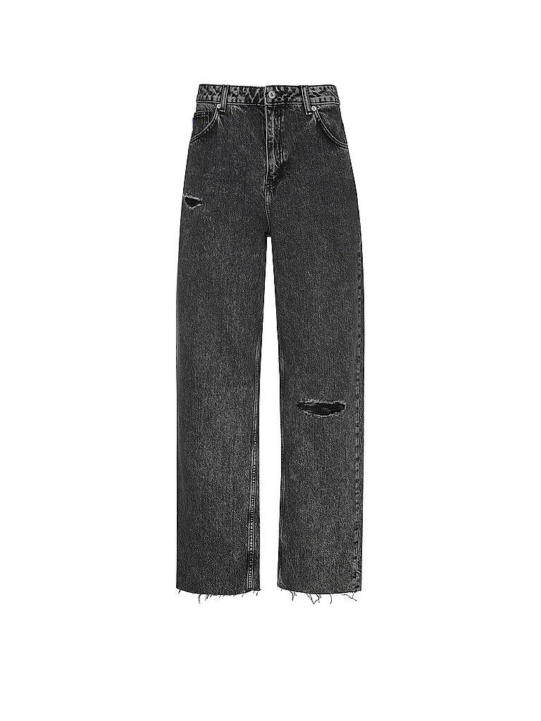 Hugo Jeans de pierna ancha LENI_B negro 26/L32