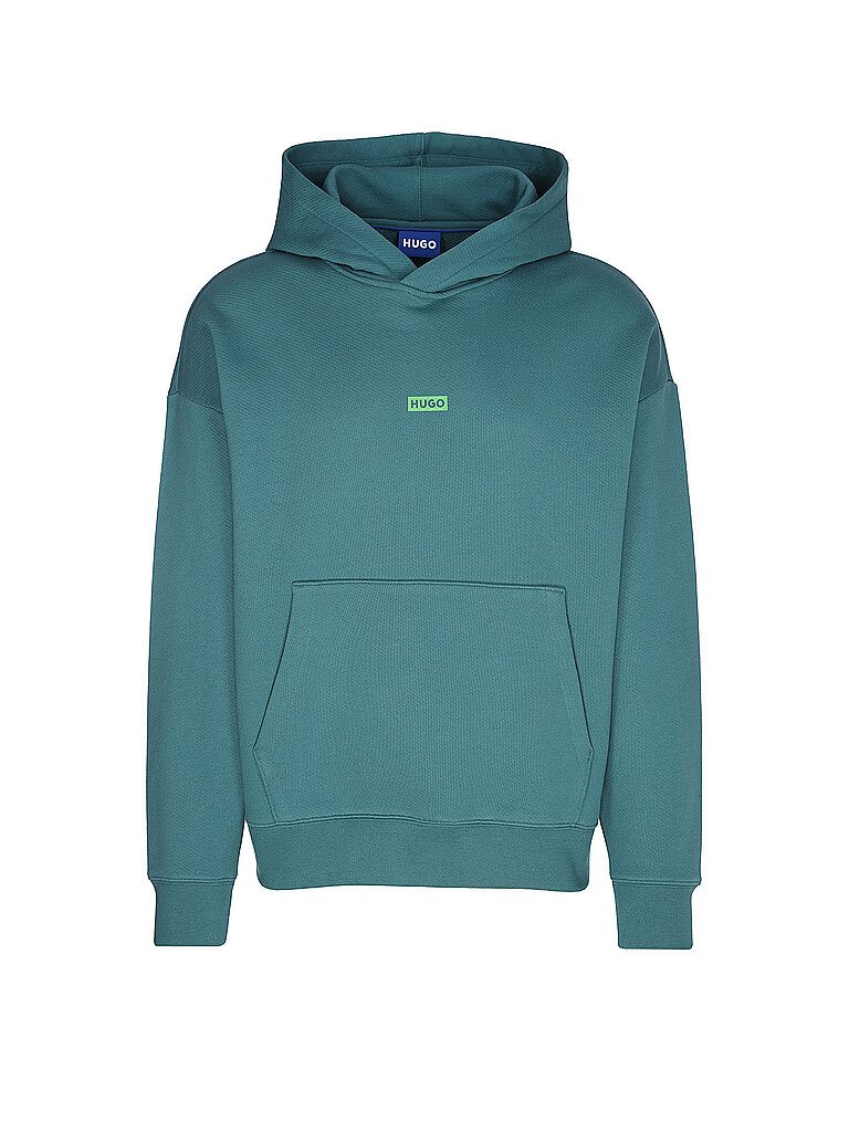 HUGO Sudadera con capucha - Hoodie NAZARDO gasolina