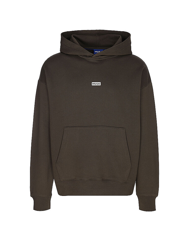 HUGO Nombre del producto: Sudadera con capucha - Hoodie NAZARDO marrón