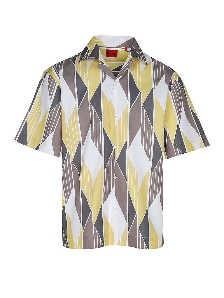 HUGO Camisa Relaxed Fit ESPINO amarillo