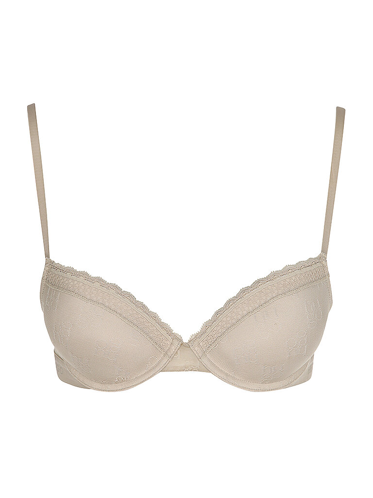 Hugo Sujetador Push Up SARTORIAL light / marrón pastel marrón claro 85C