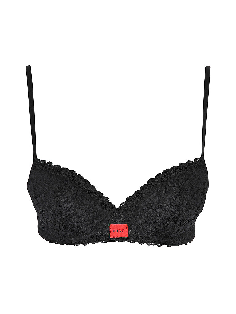 HUGO Sujetador push-up SAVANA negro negro