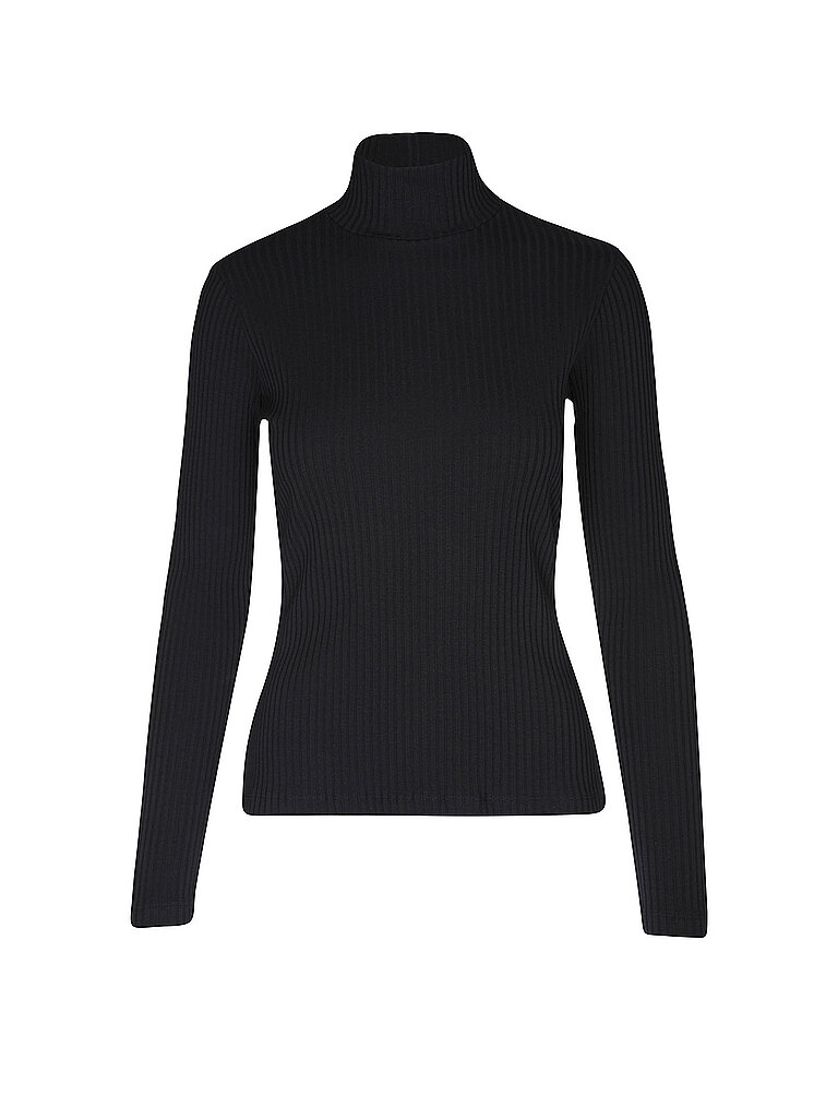 HUGO Jersey de cuello alto DRIZA_4 negro