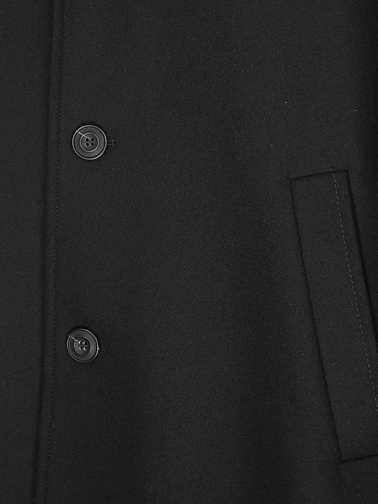 HUGO | Abrigo de lana MALTE | Negro
