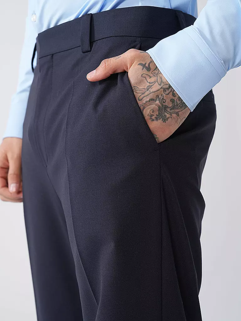 HUGO | Anzughose Modern Fit TEAGAN231X  | Azul