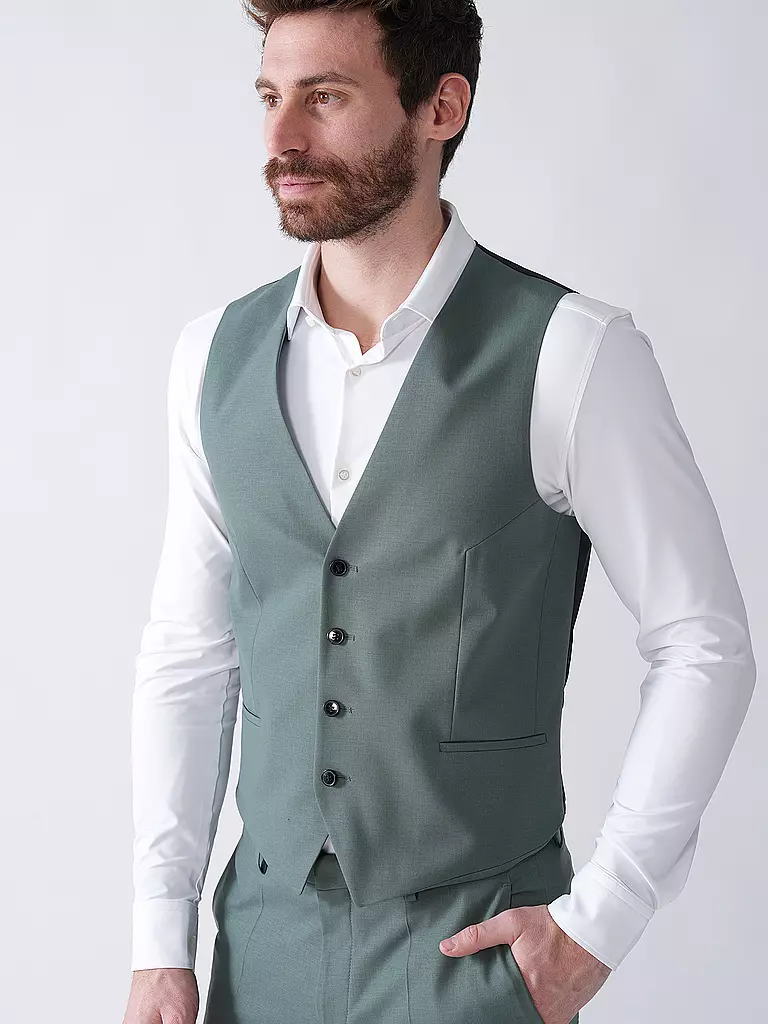HUGO | Anzugweste VIN224 | Verde