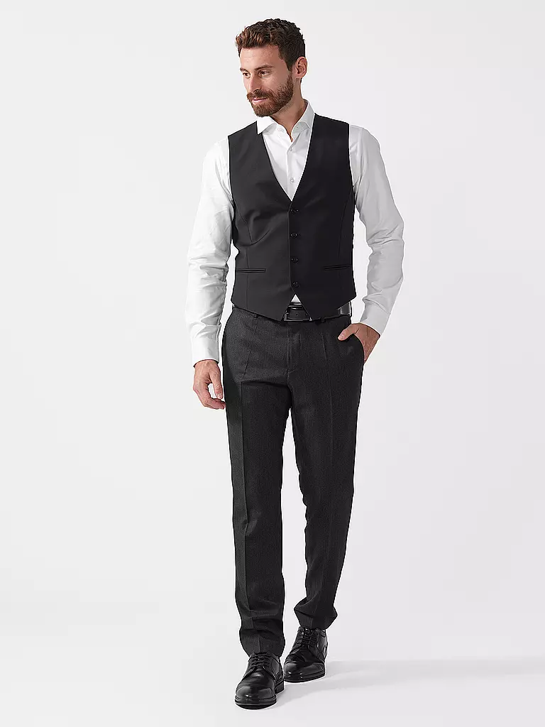 HUGO | Anzugweste VINM204 | Negro