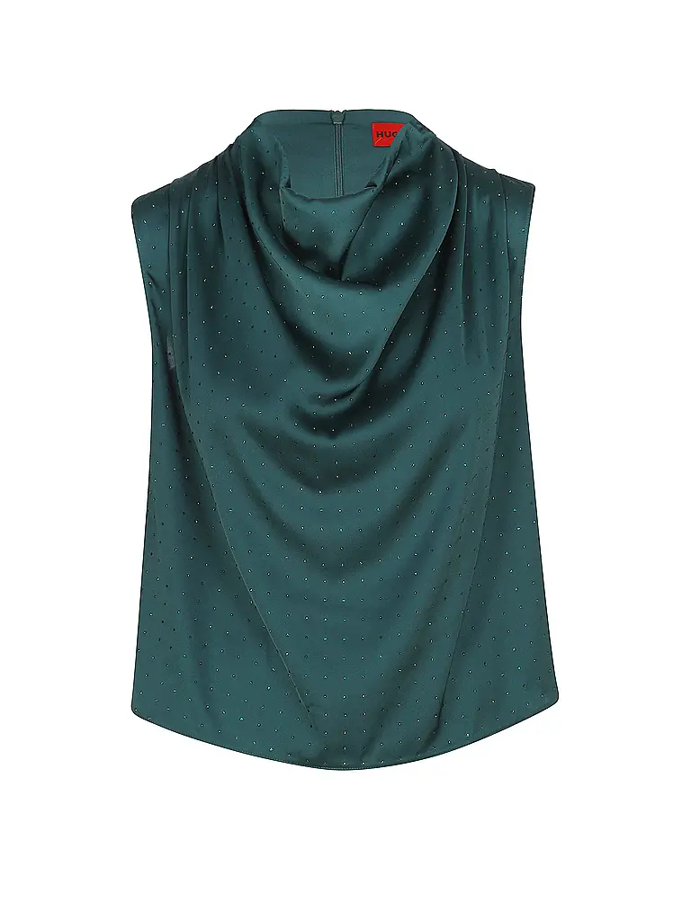 HUGO | Blusenshirt CASMINI-1 | Verde oscuro