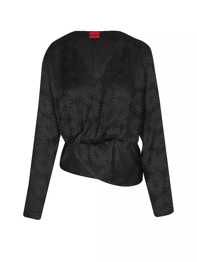 HUGO | Blusenshirt CILIPH-1 | Negro