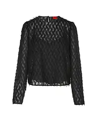 HUGO | Blusenshirt CUSANI-1 | Negro