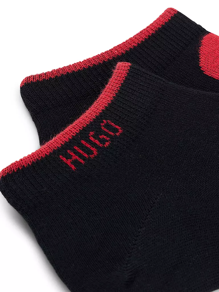HUGO | Calcetines, paquete de 2, negro |