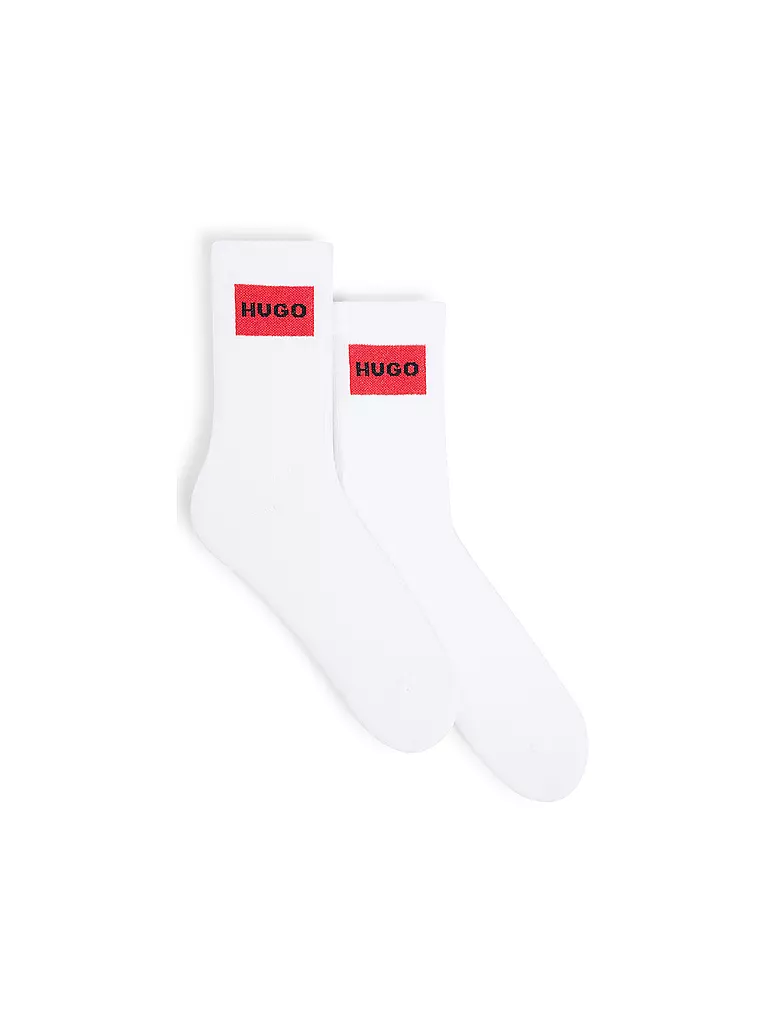 HUGO | Calcetines paquete de 2 blanco | Blanco