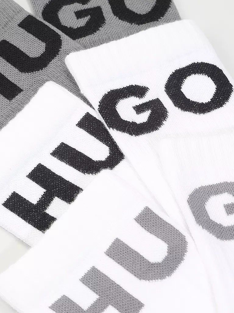 HUGO | Calcetines paquete de 3 unidades open miscellaneous | Gris