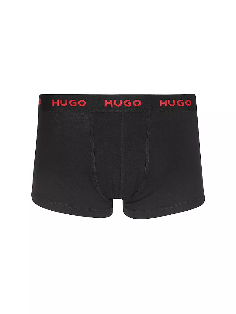 HUGO | Calzoncillos paquete de 3 abiertos varios | Negro