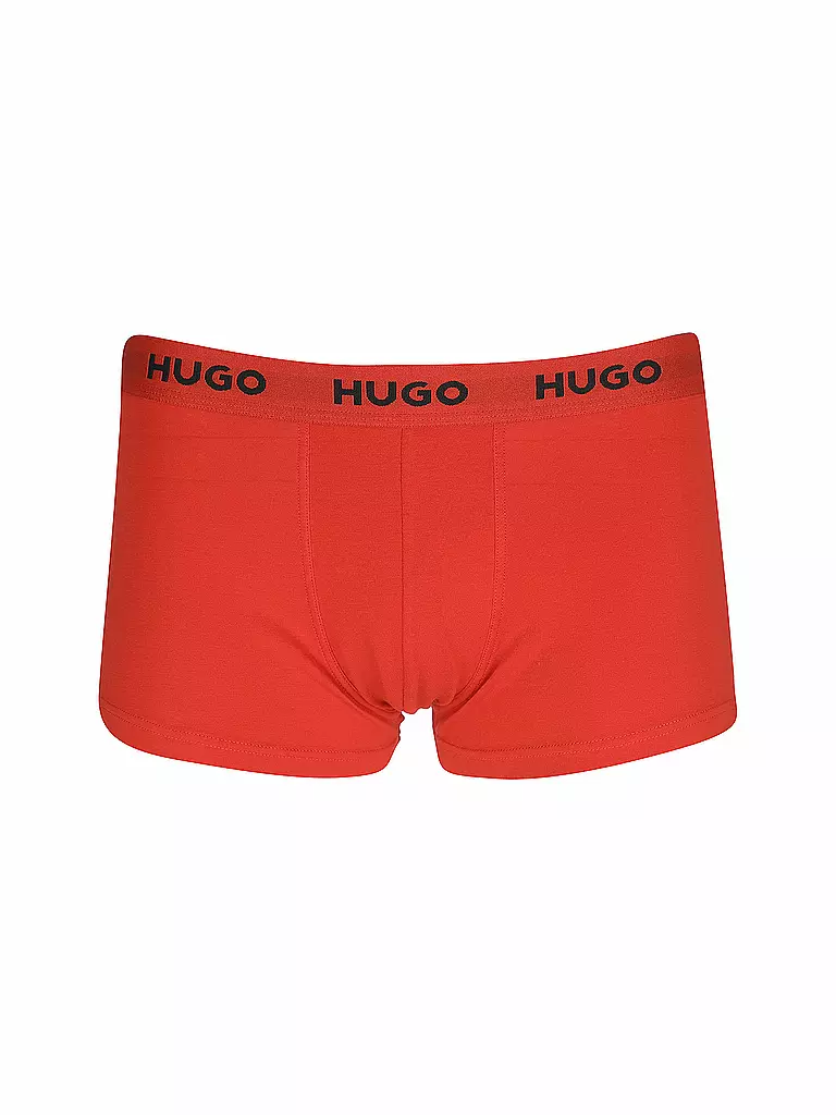 HUGO | Calzoncillos paquete de 3 negro rojo | Negro