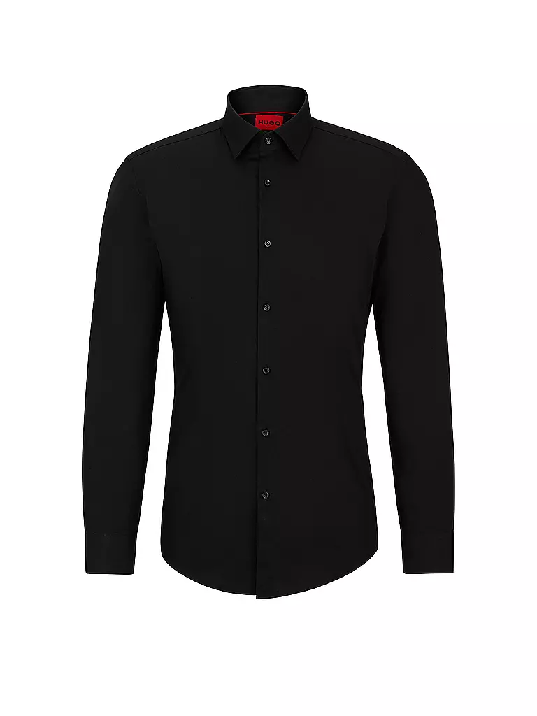 HUGO | Camisa C-JENNO | schwarz