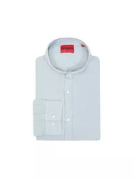 HUGO | Leinenhemd Slim Fit ELVORY  | Azul
