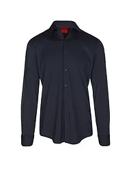 HUGO | Jerseyhemd Slim Fit KENNO | Azul oscuro