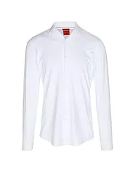 HUGO | Camisa de punto Slim Fit KENNO | Blanco