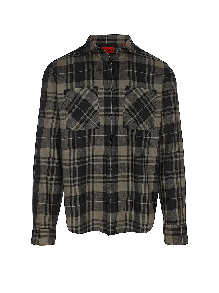HUGO | Camisa Regular Fit EGRIN | Gris