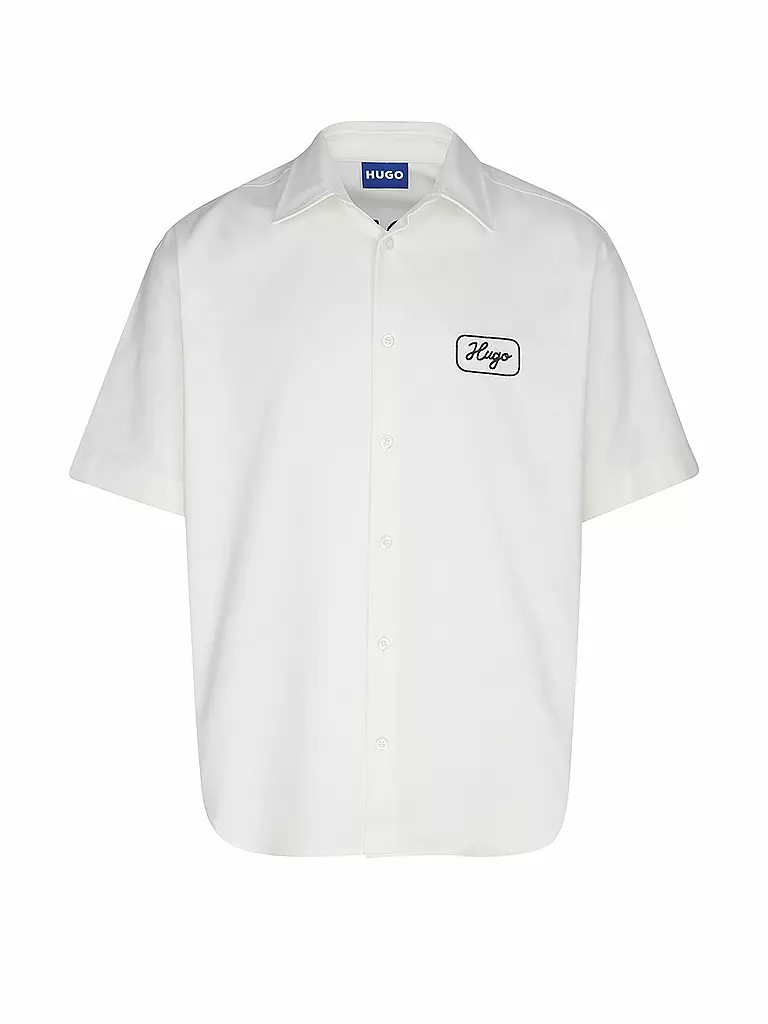 HUGO | Camisa Relaxed Fit EBRONN | Crema