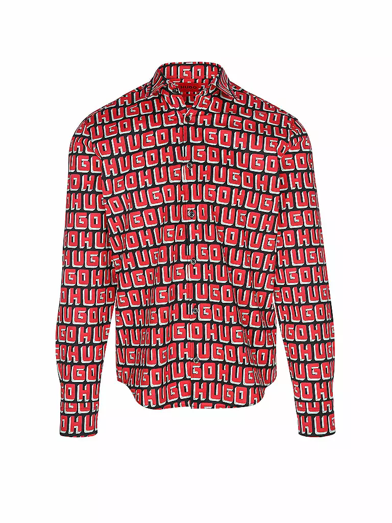 HUGO | Camisa Slim Fit ERMO | Rojo