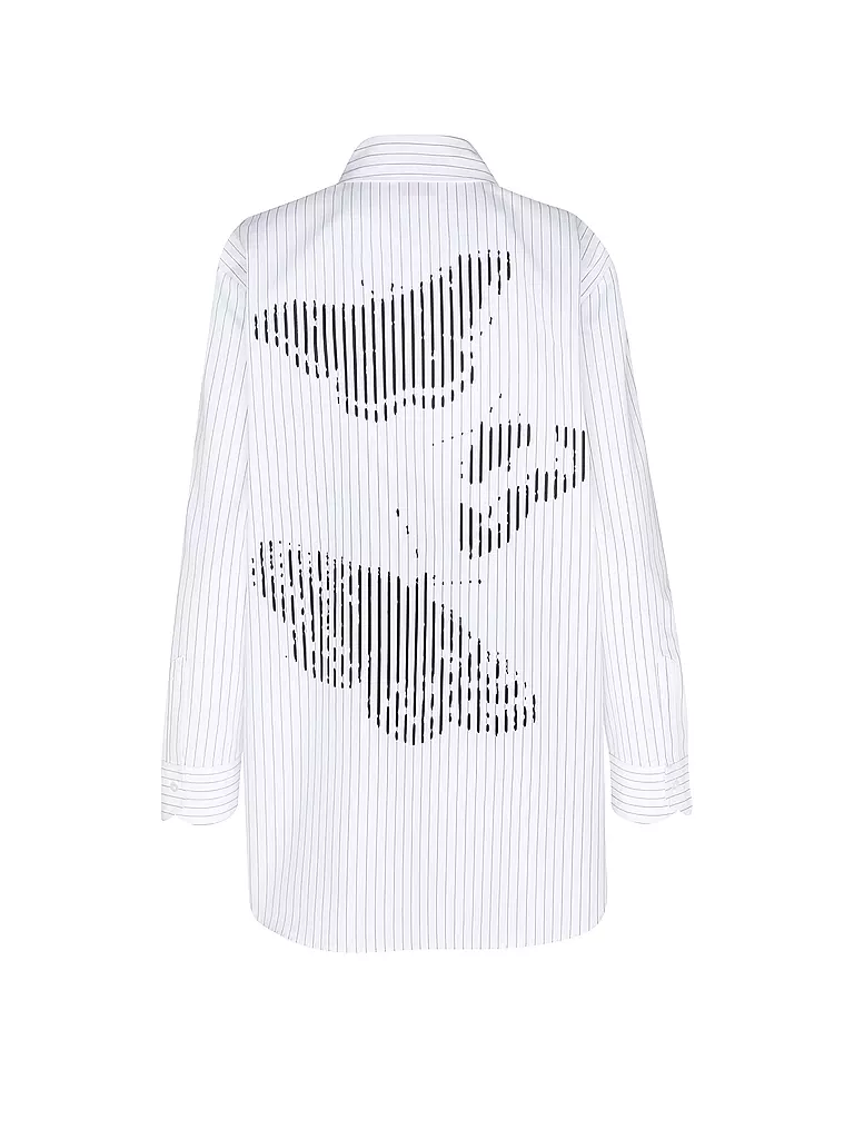 HUGO | Camisa tipo blusa holgada | Blanco