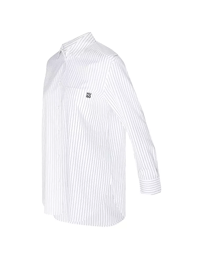 HUGO | Camisa tipo blusa holgada | Blanco