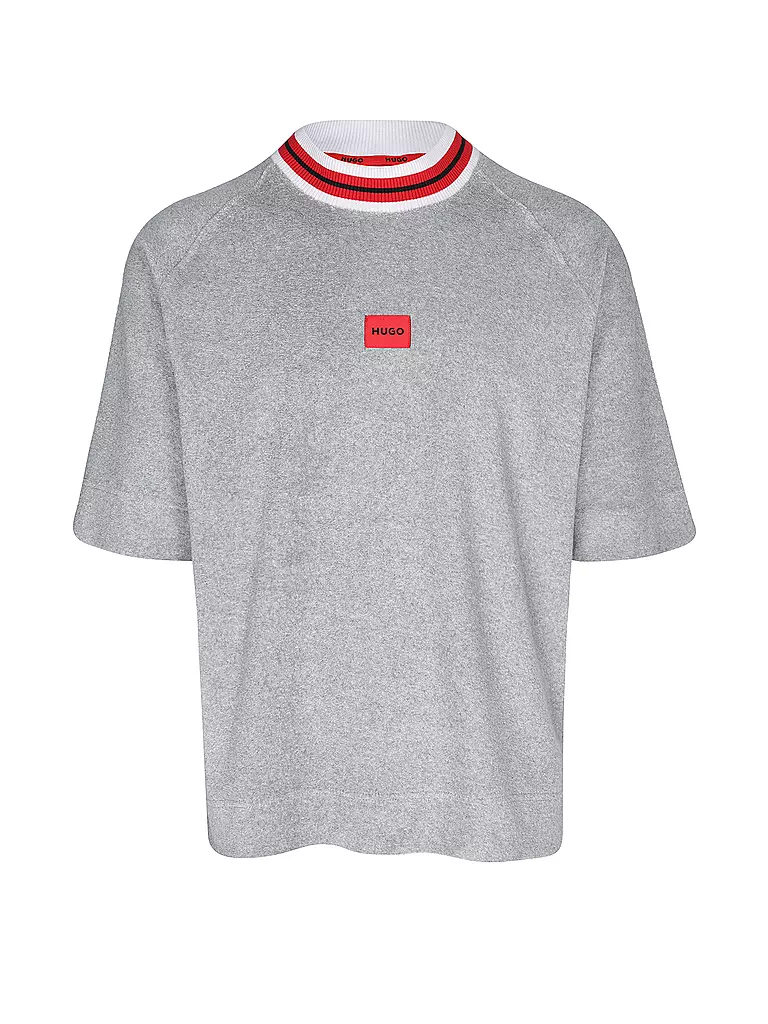HUGO | Camiseta de estar en casa JAXON | Gris claro