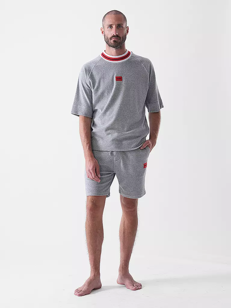 HUGO | Camiseta de estar en casa JAXON | Gris claro