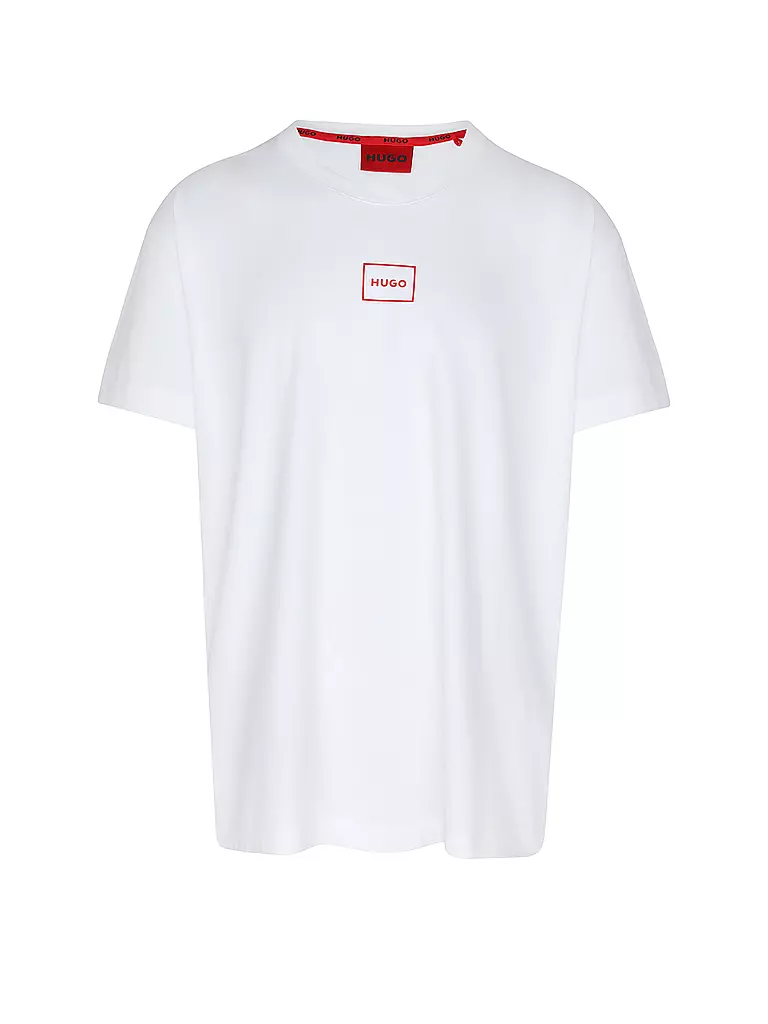 HUGO | Camiseta de estar en casa LAZE | Blanco