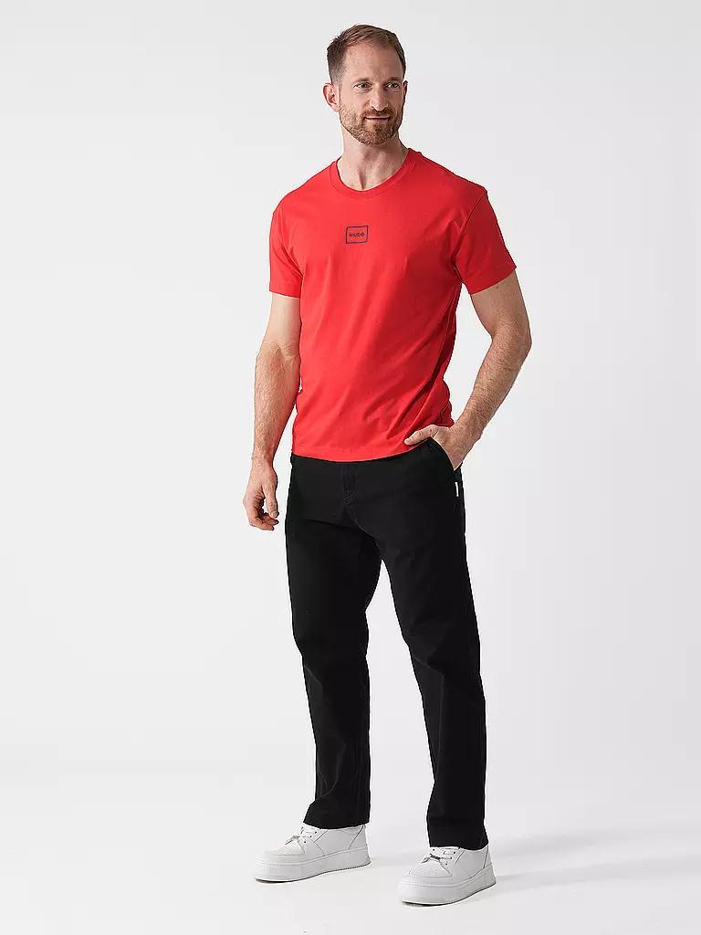 HUGO | Camiseta de estar en casa LAZE | Rojo